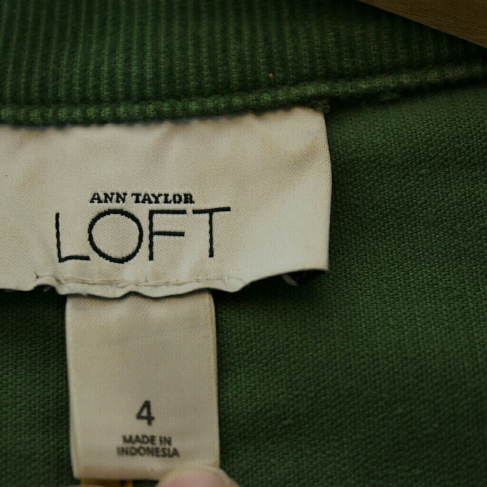LOFT Green Jacket - Picture 3 of 4